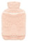 New Teddy Sherpa Fleece Hot Water Bottle with Pocket, Everyday Hot Water Bag for Hot & Cold Compress, Hand or Feet Warmer, Neck and Shoulder Pain Relief 2 Litre UK Safe Tested Bottle (Pink)