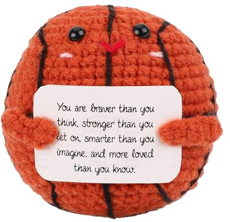 MLZTINGR Pocket Hug Basketball Glücksbringer Geschenke | Lustiges Geschenk für Männer, Frauen, Basketball-Fans zu Weihnachten | Einzigartige und emotionale Unterstützung Basketball-Geschenke