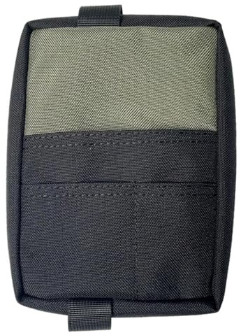 Outdoor Tatticamente Storage Portafogli Portatile Key Card Caso Piccolo Tool Bag Borsa Della Borsa Della Borsa Della Moneta, Verde militare, 19*14.5cm