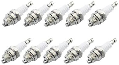 AZSHIW Compatible con 10 bujías Modelo L7T Compatible con Cortasetos Stihl, cortacésped, soplador, Motosierra, Accesorios de Repuesto for Motosierra