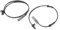 BINB ROAD Front and Rear Brake Pad Wear Sensor 34526762465 + 34526762466 Compatible with BMW 116i 118i 120i 316i 318i 320i 323i 330i