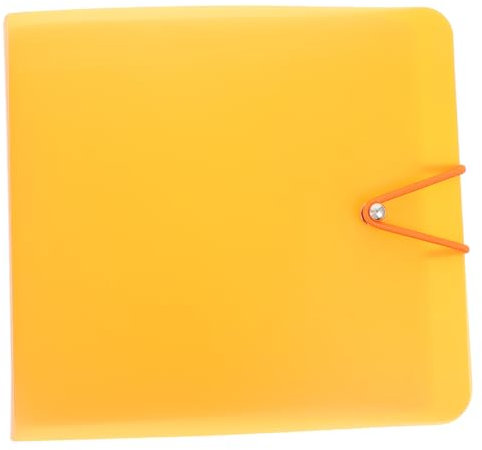 KICHOUSE PP Material Cd Ordner DVD Aufbewahrungsbox für Auto Zuhause Platzsparender Cd Organizer mit Doppelreißverschluss Kratzfest und Stoßsicher Praktischer für DVDs