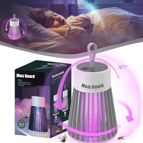 Mozz Guard - 2025 Best Anti Moustique Interieur Lampe Anti Moustique,Lampe Anti Moustique Anti Insectes Volants, 2 En 1 Électrique Moustique, Pour Camping Intérieur Extérieur (1)
