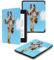 Case Compatible for 6 Kindle Paperwhite 5th/6th/7th Generation 2012/2013/2015,Lightweight Slim Soft PU Case Cover Skin for Paperwhite 5 6 7 Gen,Cloud Giraffe