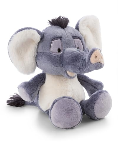 NICI Kuscheltier Elefant EL-Flora 25cm - grau - 62741 | Stofftier aus weichem Plüsch, niedliches Plüschtier zum Kuscheln und Spielen, für Kinder & Erwachsene, tolle Geschenkidee
