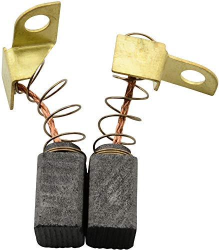 Balais de Charbon pour FLEX WS 702 VEA ponceuse - 6,3x6,3x10,6mm - 2.4x2.4x3.9''
