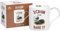 lesser and pavey LP93570 - Tazza in ceramica, motivo rugby, 1 pezzo, 10 ml, multicolore