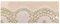 Verzierwachsplatte 100x200mm - Pizzo pink (1 Stück)