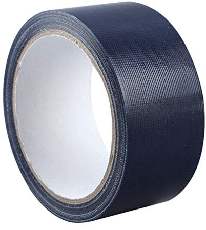 HEALLILY DIY- Tuch- Band Gaffer Tape wasserdichtes Gewebeband matt einseitiges Klebeband für Bühnenteppichboden Reparatur 5cmx13m (dunkelblau) Professionelles Klebeband