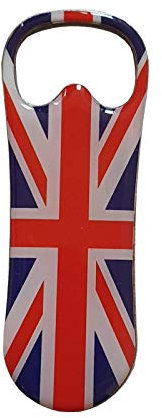 Union Jack Bottle Opener Fridge Magnet - Red White and Blue/Useful British Flag Souvenir from London England UK/for Kitchen/Home/Bar/Restaurant/Hotel/Pub/Events
