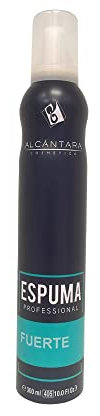 Alcantara Cosmetica Espuma Evolutiva Profesional, Fuerte 300 ml 300 ml