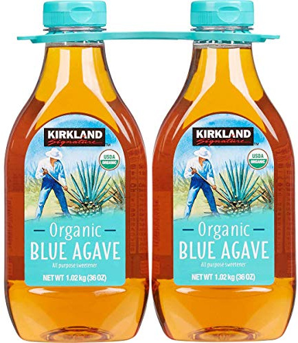 Kirkland Signature Lot de 3 flacons d'agave bleu biologique 1 oz