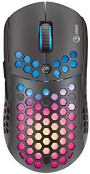 Marvo M399 Gaming-Maus, 6400 DPI, Schwarz