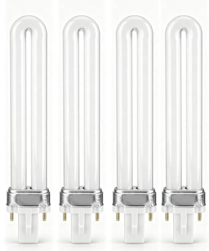Agatige 4 Pz/set 9 W Lampadina UV Manicure Asciugatrice Lampadina Gel Smalto per unghie Tubo luminoso per salone