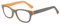 Edison & King Lesebrille „Endless“ - Moderne Kunststoffbrille aus Acetat - Gläser gespiegelt und gehärtet - Blaulichtfilter (grau-orange, +1,50 dpt)