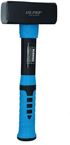 3.3lb / 1.5kg Stoning Sledge Lump Hammer with Fibreglass Non Slip Handle