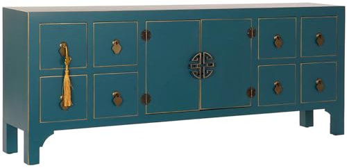 DKD Home Decor TV-Schrank aus MDF, 130 x 24 x 51 cm