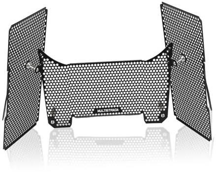LOTFI 2023-2024 Multistrada V4 Rally Griglia Del Radiatore Protezione Della Copertura Radiatore Olio Griglia FIT for Ducati Multistrada V4 Pikes Peak 2022 2023 2024 (Size : Black MULTISTRADA)