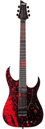 Schecter Sullivan King Banshee-6 FR S Obsidian Blood - E-Gitarre