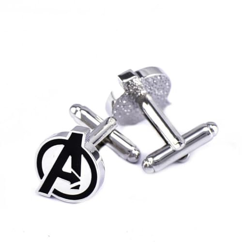 Emaille-Manschettenknöpfe, französische Schnalle