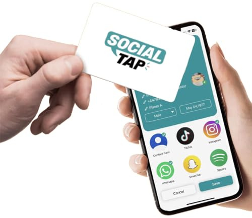 Virtuelle NFC-Visitenkarte | NFC- und QR-Visitenkarte | Teilen Sie Ihre Daten nahtlos | NFC-Visitenkarte | Keine monatlichen Gebühren
