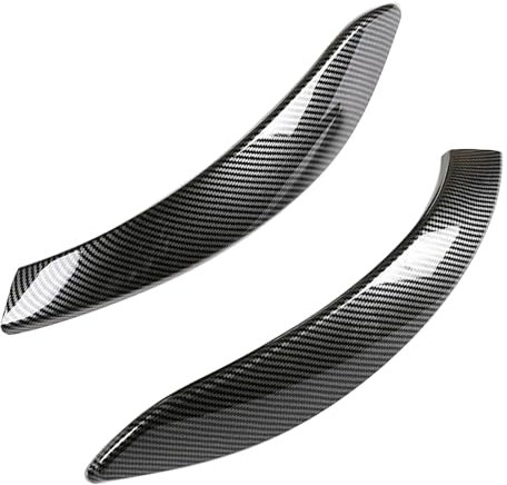 Tokenhigh 2pcs Car Interior Door Handle Cover Trim for BMW 3 Series F30 F31 F36 2013-2019