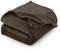 CozyLux Kuscheldecke Flauschig Decke Sofa 150x200 cm für 4 Jahreszeiten - Weich/Warm/Leicht Sofadecke Wohndecke Couchdecke für Sofa/Bett/Couch, Flanell Fleecedecke 150x200cm Braun