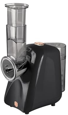 Berlinger Haus Elektrische Gemüse- und Obstreibe Black Rose Collection BH-9486
