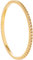 Wycian Zarter Ring, 14K Ring Moissanit Gold Größe 57 (18.1) 2.5mm Rund mit Moissanit Anpassbar für Frau Verlobung