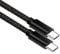 USB C to USB C Charger Cable Fast Charge Type C to C Data Lead Compatible with iPhone 16/15 Pro Max, for Galaxy S24 Ultra, for MacBook Pro M3, for iPad Pro 2024 (Black, 1 Meter)