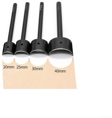 Leather Half Round Punch Hand Tool Arc-Shaped Cutter For Wallet Card Belt 20-40mm Steel Craft Punches For Various Leather Projects (25mm)