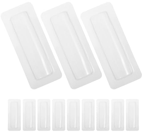 UKCOCO 25 Stück Transparenter Kunststoff Geldkartenhalter mit Lippenstiftaufbewahrung Kompakter Kartenorganizer und Selbstgemacht Lippenstifthülle für Reisen und Partys