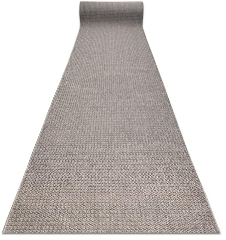 rugsx Teppichläufer Casablanca Loop, weicher Schlingenteppich, strapazierfähig & pflegeleicht, für Wohnzimmer, Schlafzimmer, braun 100x1200 cm