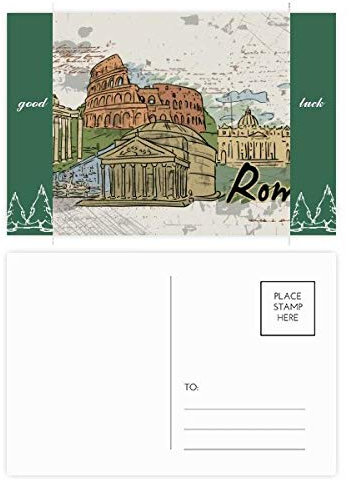 Postkarten-Set Italien, Rom, Landschaft, Landmark Nation, Glück, 20 Stück