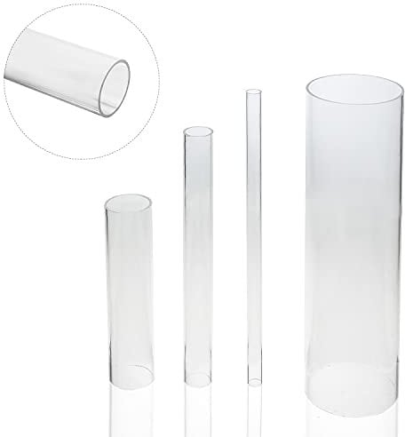 EH Design Acrylrohr – XT Rohr nach Maß (12/10 mm (Ø Außen/Innen) Länge: 1.000 mm) – UV-beständig & Wetterfest – 7x Bruchfester als Glas – Glasrohr für DIY Projekte – Made in DE