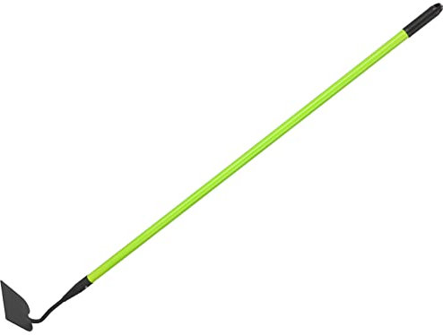 KOTARBAU® Binette 16 x 12 cm Forme Trapézoïdale Houe en Acier avec Manche en Fibre de Verre 148 cm Accessoire de Jardin Outil de Jardinage Accessoires de Plantation