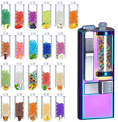 Cigarette Capsule Bead Burst Pusher Storage Box, Aroma Kapseln Zigaretten, Menthol Filter Menthol Zigaretten,2100 Aroma Kapsel Zigarette, Menthol Zigaretten (Elektrische Lila)