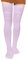 Moon Wood Overknees Strümpfe Damen Extra Lange Thigh High Socks Soft Warme Überkniestrümpfe Damen Baumwolle Strick Oberschenkelsocken Lavendel