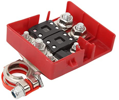 Fuse Box Battery Terminal, Fuse Box Battery Terminal 32V 400A Short Circuit Protection Sensitive Fast Connection for Caravans