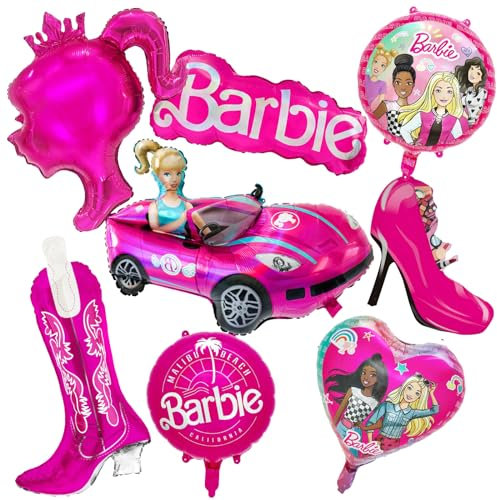 Prinzessin Luftballons Geburtstag Deko Madchen Rosa Geburtstagsdeko Ballons Princess Luftballon Folienballon Partyzubehör für Kindergeburtstag Theme Party Ballon Supplies Deko Girl