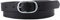 Levi's Women's Charlie Normal Buckle 100 Bovine Leather Belt, Regular Black, 105