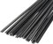QUARKZMAN 20Pcs de Baguettes de Soudage en Plastique ABS de 8 Pouces pour Soudeur Plastique, Pare-Chocs de Voiture, Réparation de Kayak, Noir