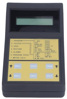 Programmatore di unità Portatile per Curtis per Controller ZAPI, Controller di velocità per Carrelli Elevatori Elettrici, Rilevatore di Codici di Errore, Replicatore di