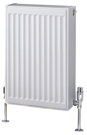 Milano Compact White Type 33 Horizontal Triple Panel Convector Radiator - 600mm x 400mm