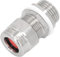Cable Gland 304 Stainless Steel G1/2 IP66 Water Proof Armoured Connector Glands, Extended Thread IP68 Strain Relief Cord Grommet, Wire Pass Through Grip