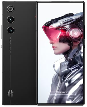REDMAGIC 10 Air 120Hz Cellulare Gaming, Smartphone Android 5G, 12GB RAM+256GB ROM, Snapdragon 8 Gen 3, 6.8 AMOLED Schermo, FHD+ Telefono Gaming, 50MP Fotocamera, 80W Caricatore, Dual-Sim Nero