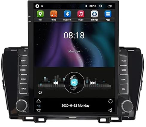 ZUBIX Für SsangYong Tivolan Tivoli LUVi Korando 4 2019-2022 Android Doppel-DIN-Autoradio, 9.7-Zoll-Touchscreen, Lenkradsteuerung, Spiegelverbindung mit Bluetooth und Navigation