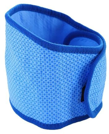 Dog Cooling Summer Bandana, Breathable Dog Cooling Collar, Instant Ice Pet Scarf, Adjustable Neck Wraps for Small Medium Large Dogs Cats, Ployester Material (1, Blue, XL)