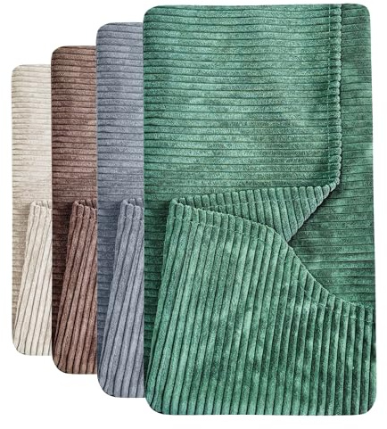 4L Textil Kuscheliges Hundebett aus Cord Hugo Premium-LINE Hundekörbchen Hundekissen flauschig Bezug abnehmbar und waschbar Hundesofa(Dunkelgrau(Ersatzbezug),80x60 cm)