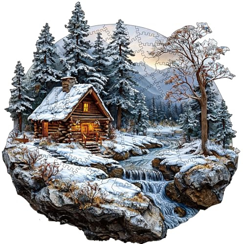 Holzpuzzle Erwachsene, 200 Teile Wooden Puzzle, Einzigartiges Tierform Holz Puzzle, Kreatives Weihnachten Geschenke für Teenager und Erwachsene